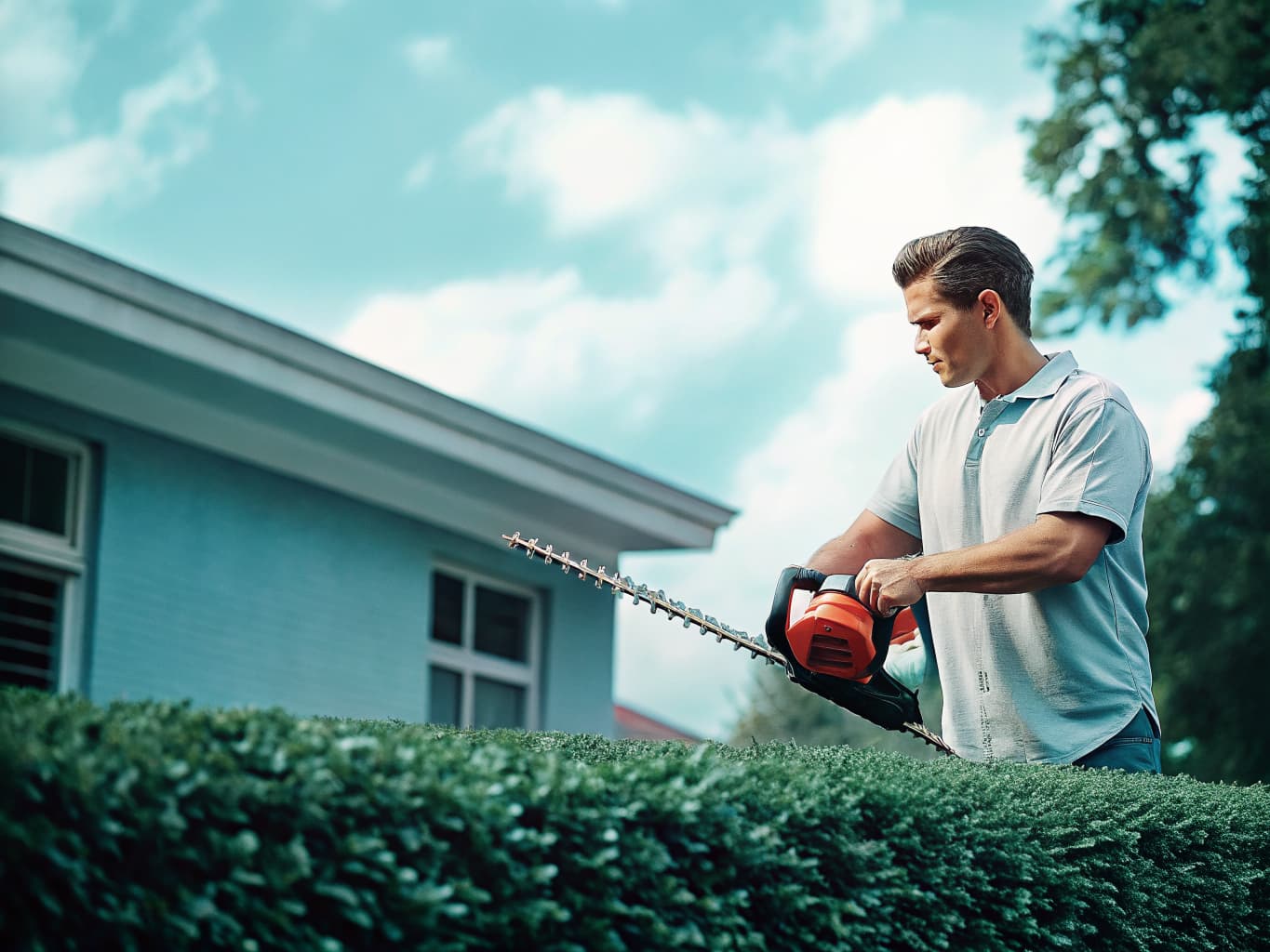 Shrub Trimming in Michigan by L&L Services LLC